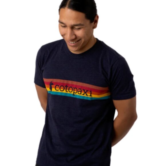 Cotopaxi On The Horizon T-Shirt - Men's Medium - Maritime - Picture 1 of 5
